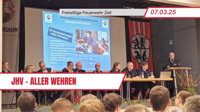 Jahreshauptversammlung aller Wehren