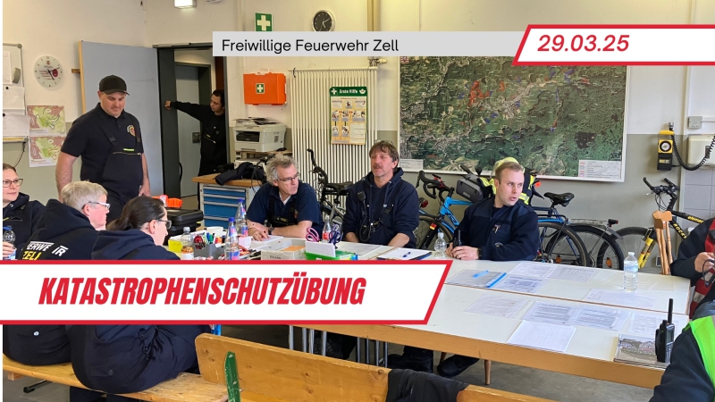 Übung Katastrophenschutz