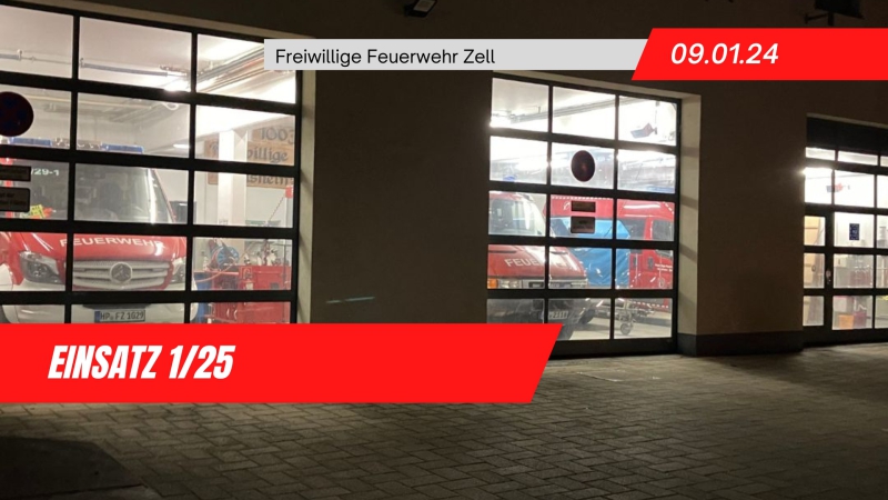 Einsatz 1/25